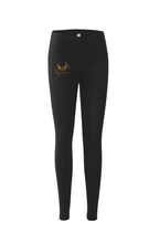 Load image into Gallery viewer, F&B Soft Sunrise Black Womens Leggings