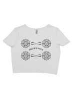 Load image into Gallery viewer, F&B Wild Flower crop tee