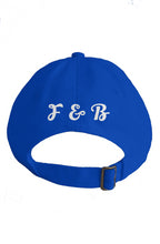 Load image into Gallery viewer, F&B ROYAL BLU WHITE WING BASEBALL CAP