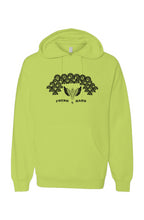 Load image into Gallery viewer, F & B FISH SCALE HOODIE (lemon lime)
