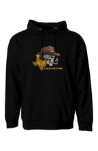 Load image into Gallery viewer, F & B SMOKE 'EM COWBOY HOODIE ( blk )
