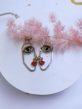 Load image into Gallery viewer, Eye & Heart Earrings