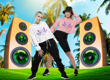 Load image into Gallery viewer, F & B SPIRIT WAVE CROP TOP HOODIE