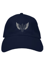 Load image into Gallery viewer, F&amp;B Gray Wings Navy Blu baseball caps
