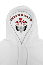 Load image into Gallery viewer, F&amp;amp;B Fresh Pick White pullover liner hoody
