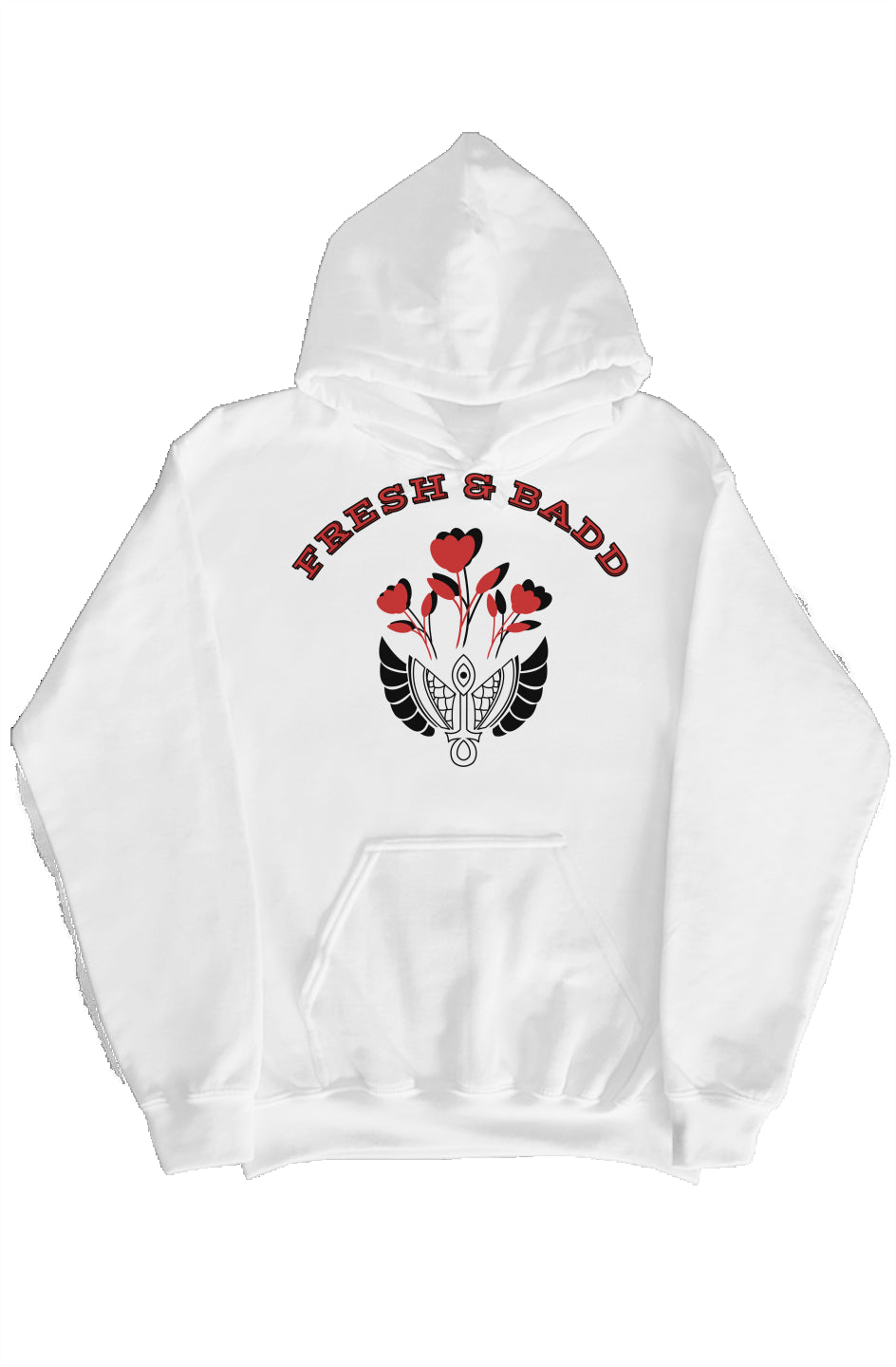 F&amp;B Fresh Pick White pullover liner hoody