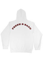 Load image into Gallery viewer, F&amp;amp;B Fresh Pick White pullover liner hoody
