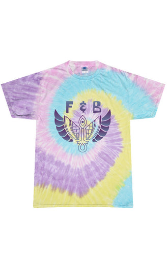 F&B Two Tone wings Youth Jelly Bean Tie Dye T Shir