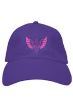 Load image into Gallery viewer, F&amp;B PURP PINK WING BASEBALL CAP
