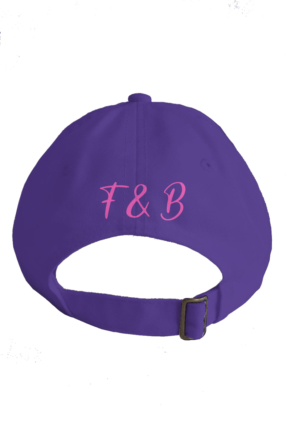 F&B PURP PINK WING BASEBALL CAP