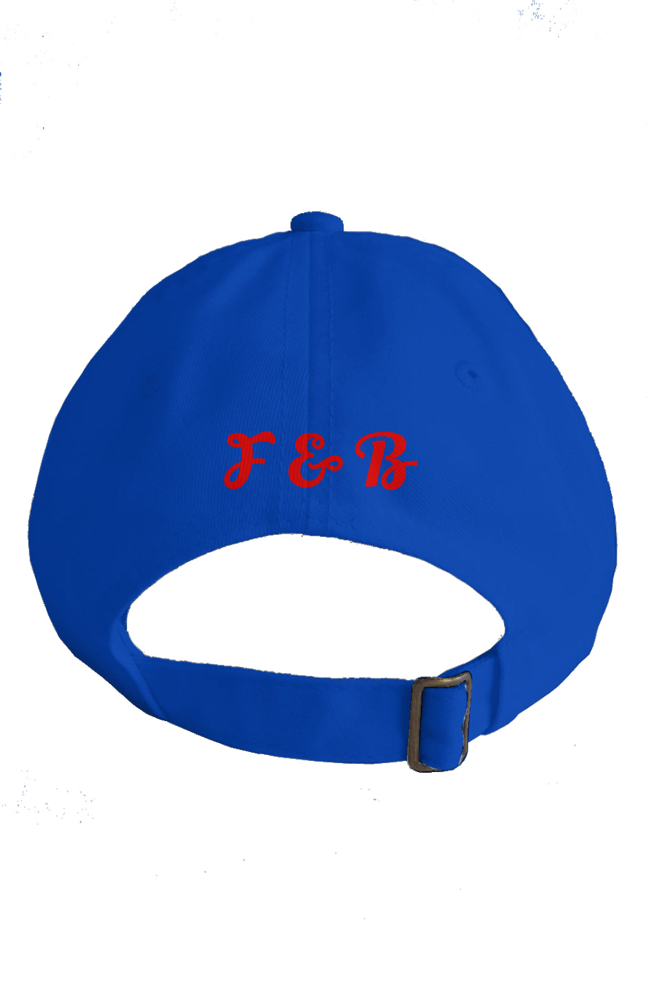 F&B ROYAL BLU RED WING BASEBALL CAP