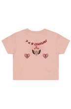Load image into Gallery viewer, F &amp; B EXPLOSIVE LUV CROP TEE PALE PINK
