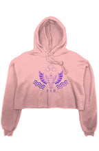 Load image into Gallery viewer, F &amp; B SPIRIT WAVE CROP HOODIE PINK
