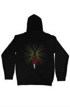 Load image into Gallery viewer, F &amp; B COUTURE ROSE-BUD HOODIE
