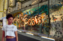 Load image into Gallery viewer, F &amp; B WILD FLOWER CROP TEE
