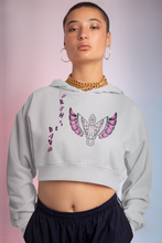 Load image into Gallery viewer, F &amp; B SIDE BY SIDE CROP TOP HOODIE

