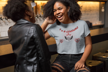 Load image into Gallery viewer, F &amp; B EXPLOSIVE LUV CROP TEE
