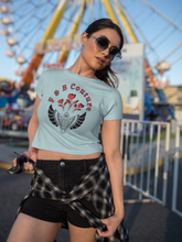Load image into Gallery viewer, F &amp; B RED ROSE CROP TEE
